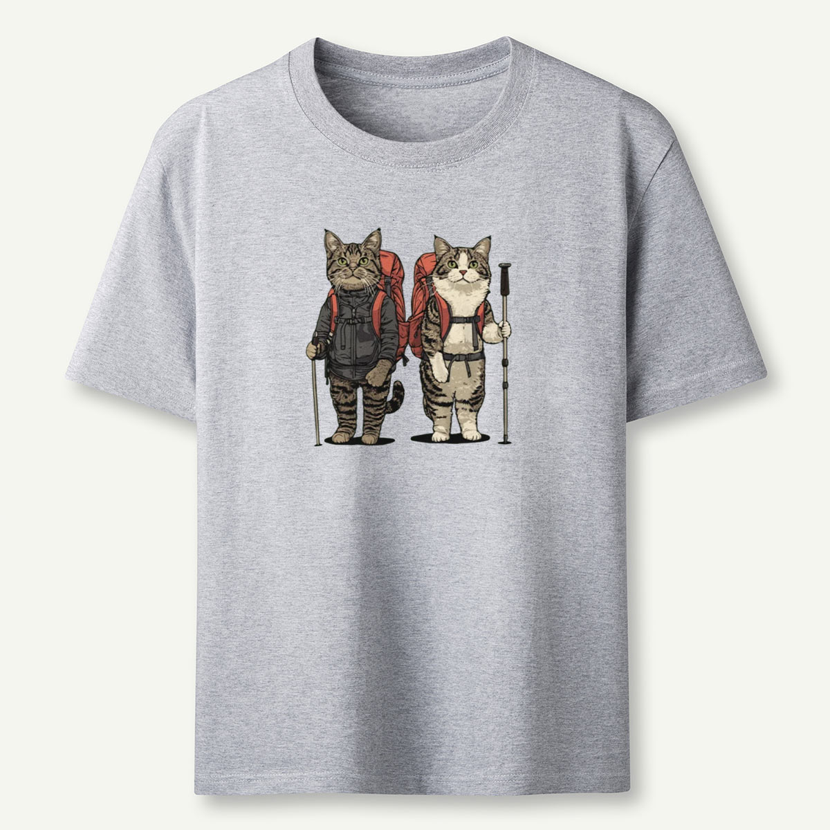 Cat Buddies Backpacker T-Shirt