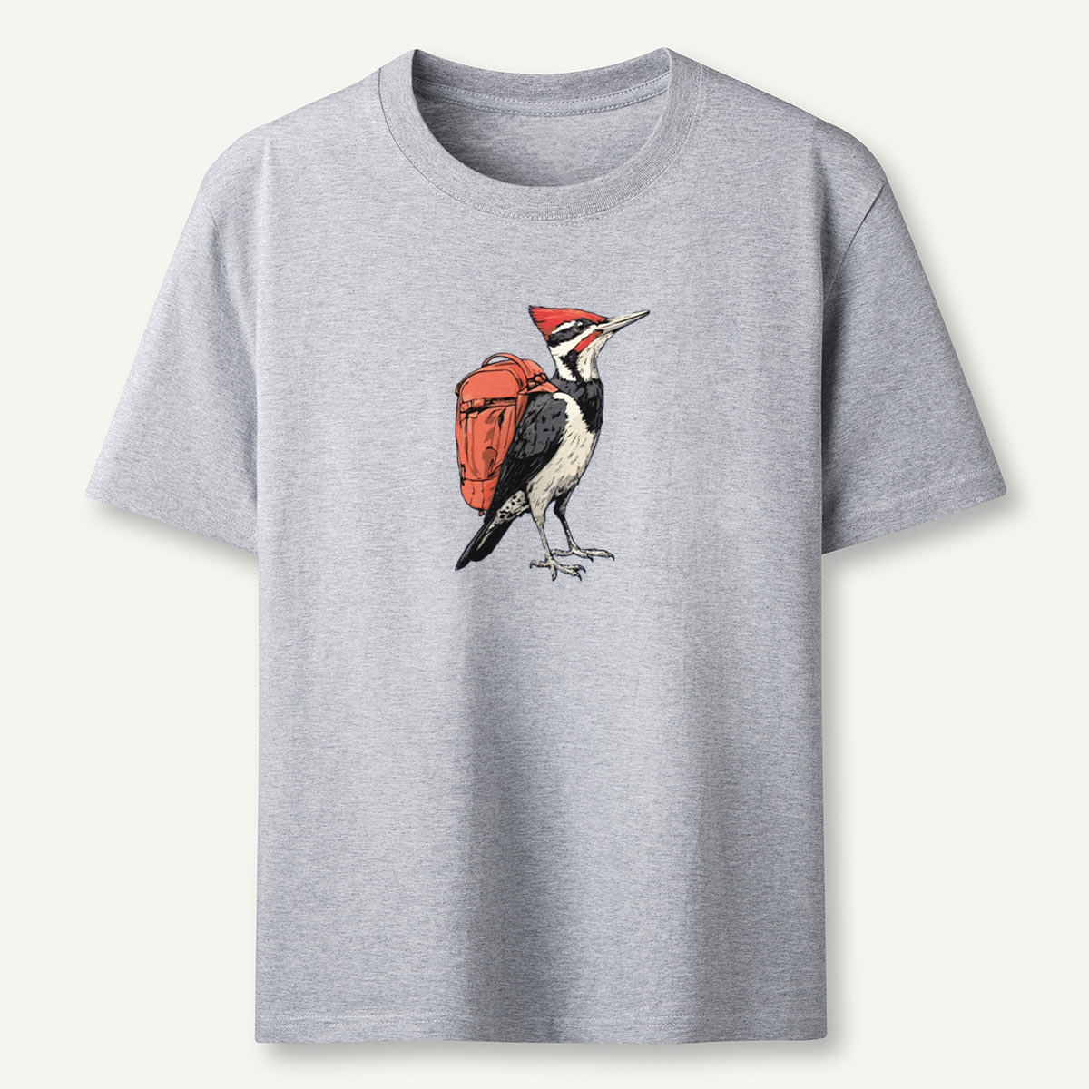 Pileated Woodpecker Backpacker T-Shirt