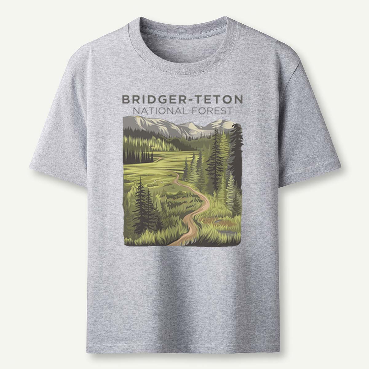 Bridger-Teton National Forest Tee Cotton Classic T-Shirt