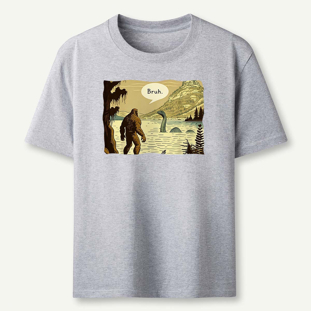 Sasquatch Loch Ness Monster Classic T-Shirt