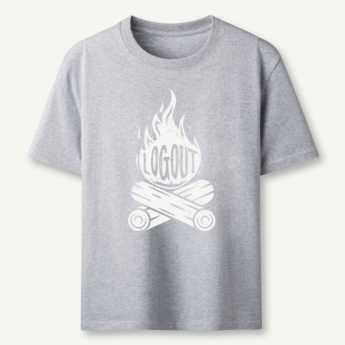 Log Out Campfire T-Shirt