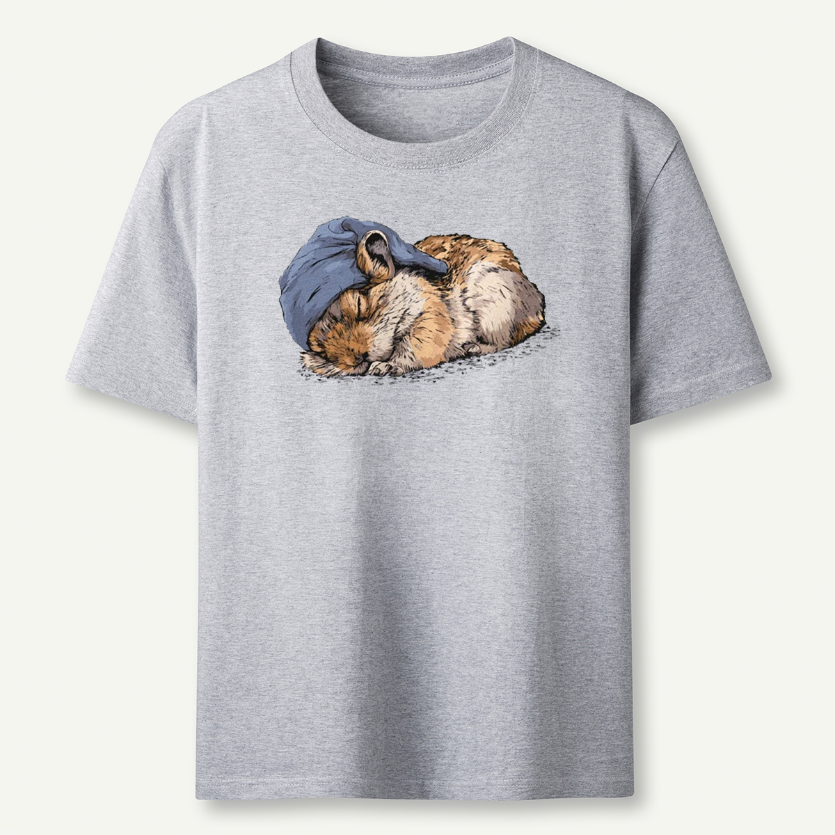 Pikas Sleeper With Night Cap T-Shirt