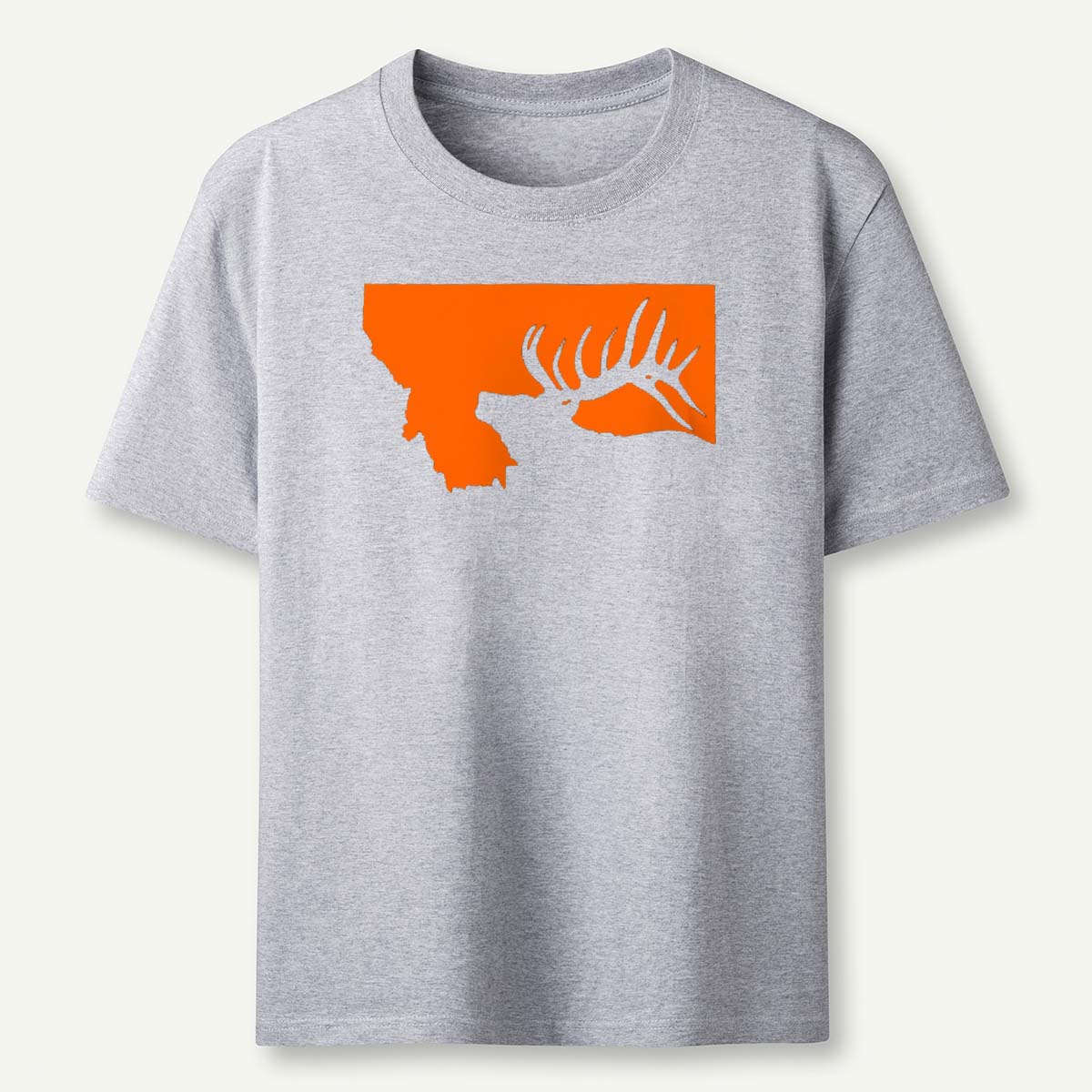 Yellowstone Montana Elk Silhouette T‑Shirt