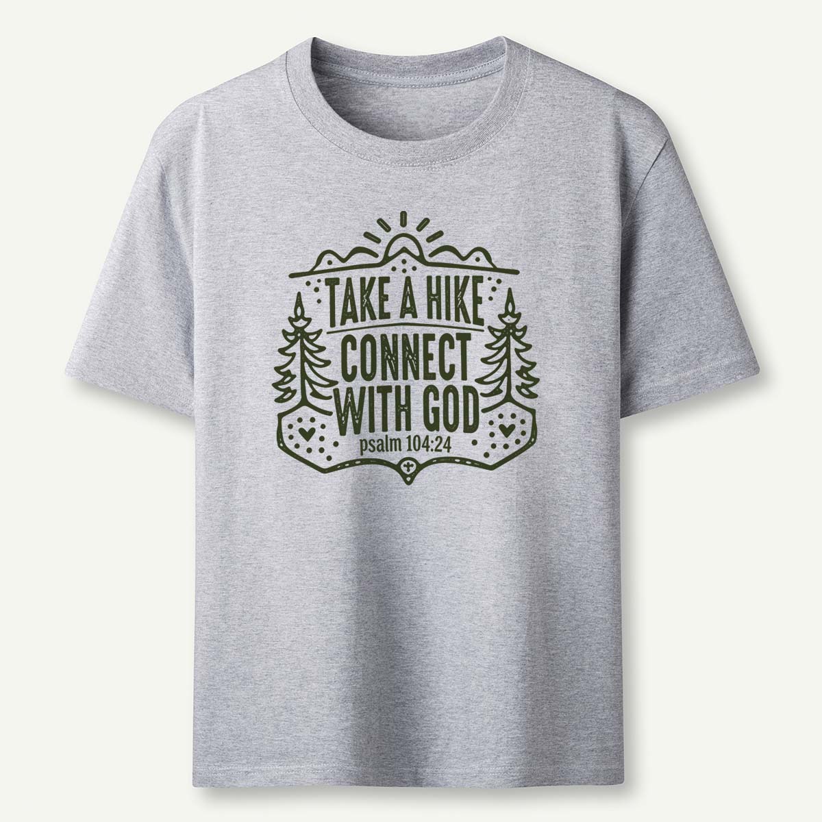 Take A Hike Connect With God T-Shirt