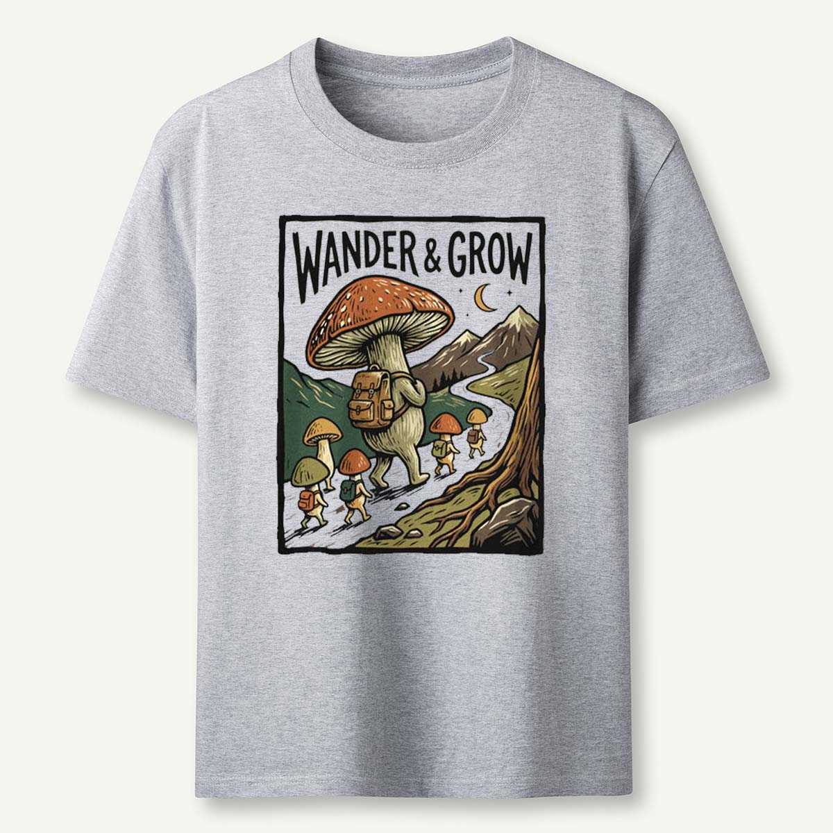 Wander & Grow Mushrooms T-Shirt