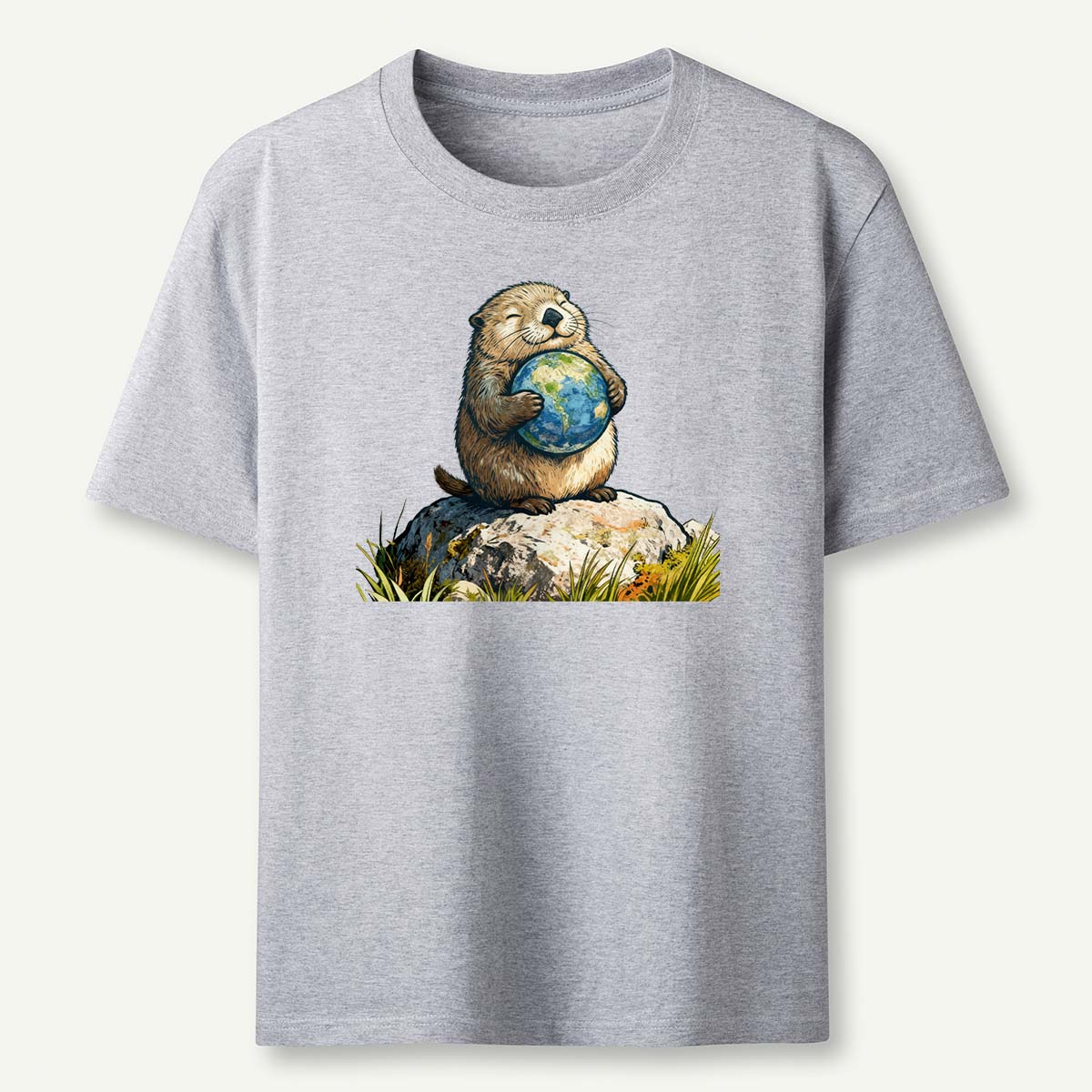 The Earth Hugging Otter T-Shirt
