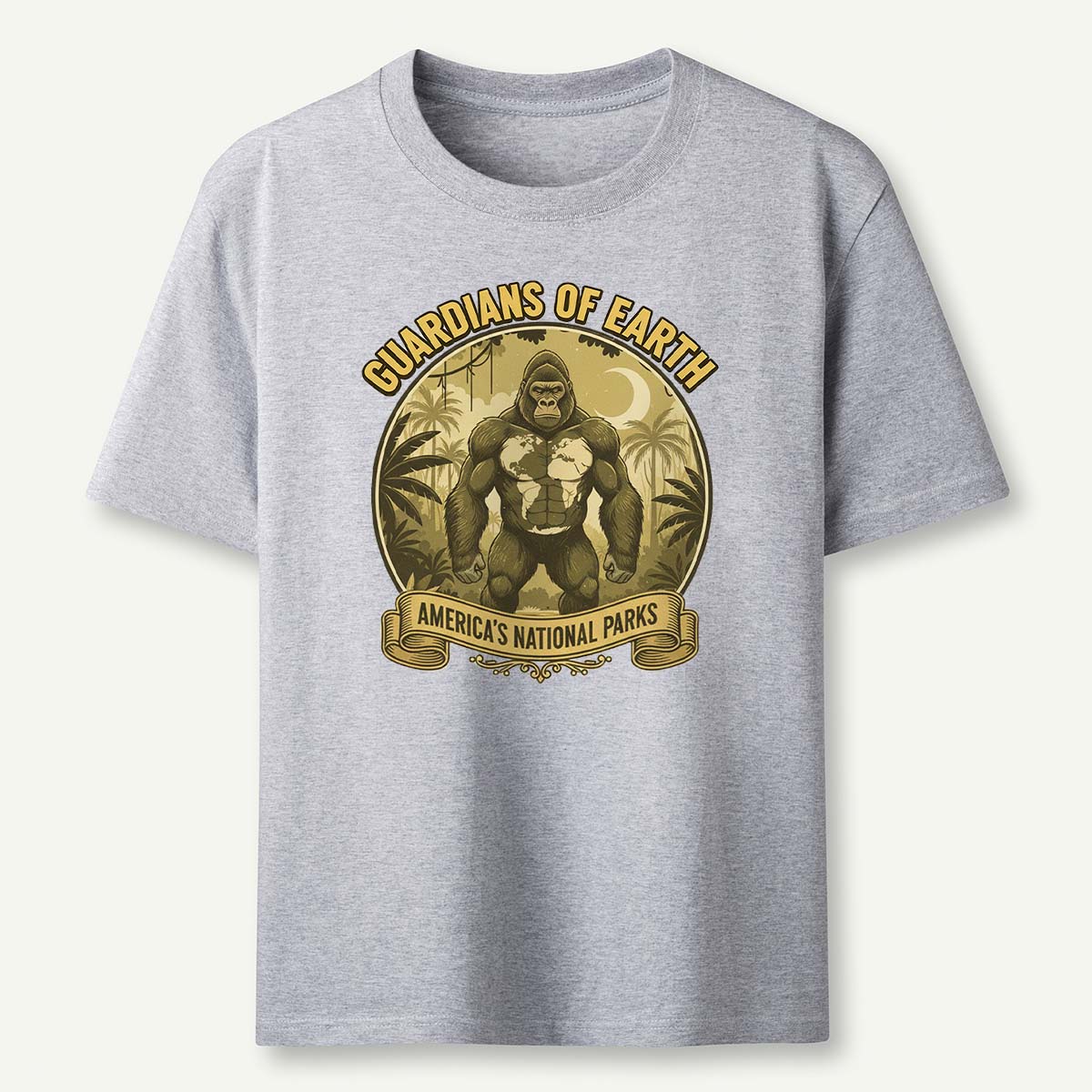Guardians of Earth Americas National Parks Bigfoot T-Shirt