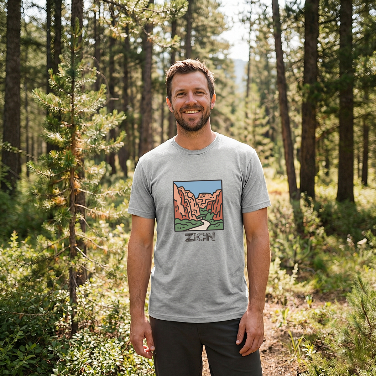 Zion National Park Tee Cotton Classic T-Shirt