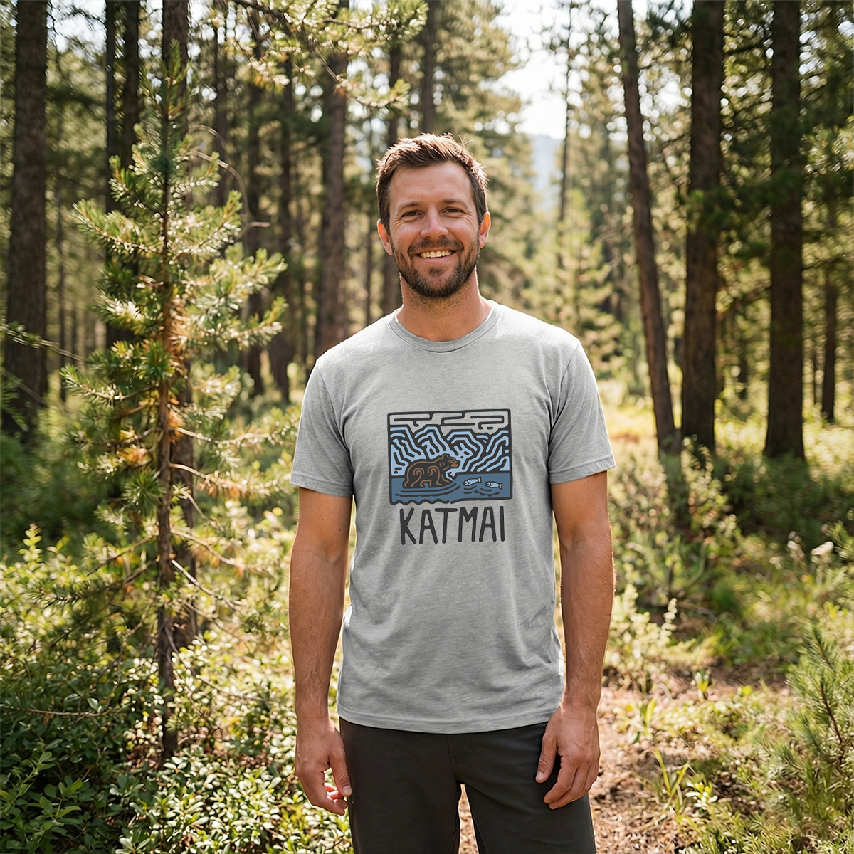 Katmai National Park Tee Cotton Classic T-Shirt
