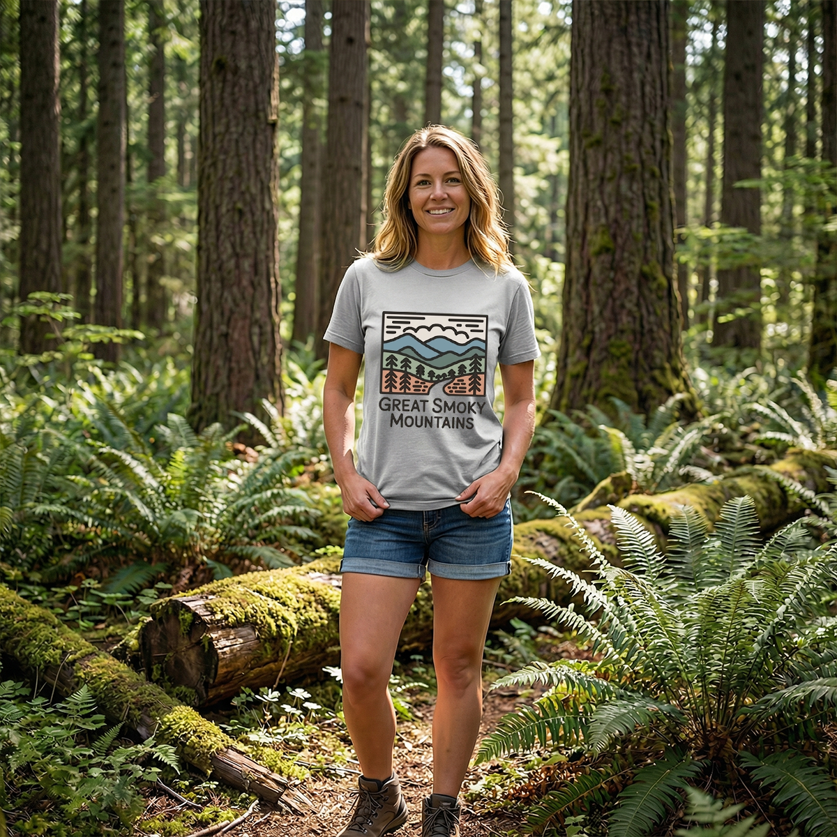Great Smoky Mountains National Park Tee Cotton Classic T-Shirt