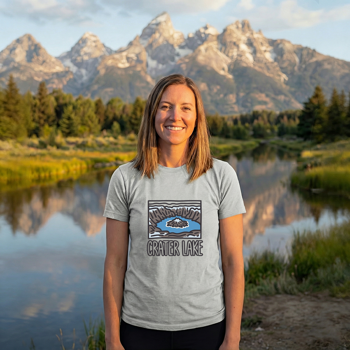 Crater Lake National Park Tee Cotton Classic T-Shirt