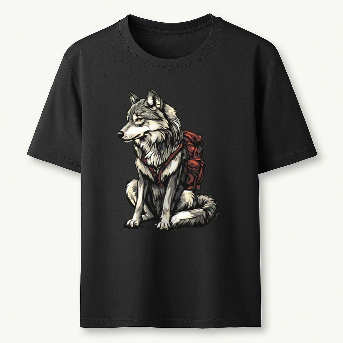 Wolf Backpacker T-Shirt