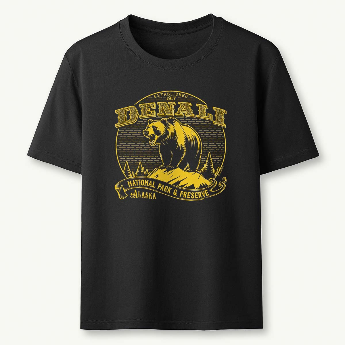 Denali National Park Vintage T-Shirt