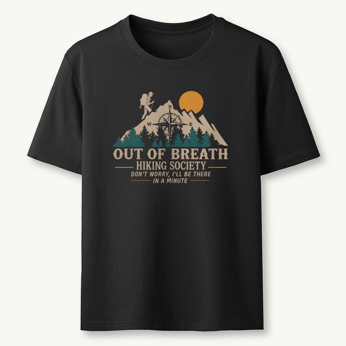 Out Of Breath Hiking Society T-Shirt
