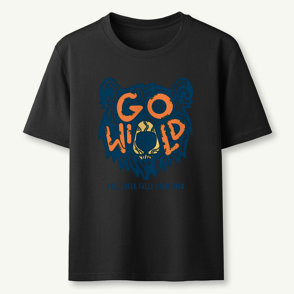 Go Wild Bear Tee Cotton Classic T-Shirt