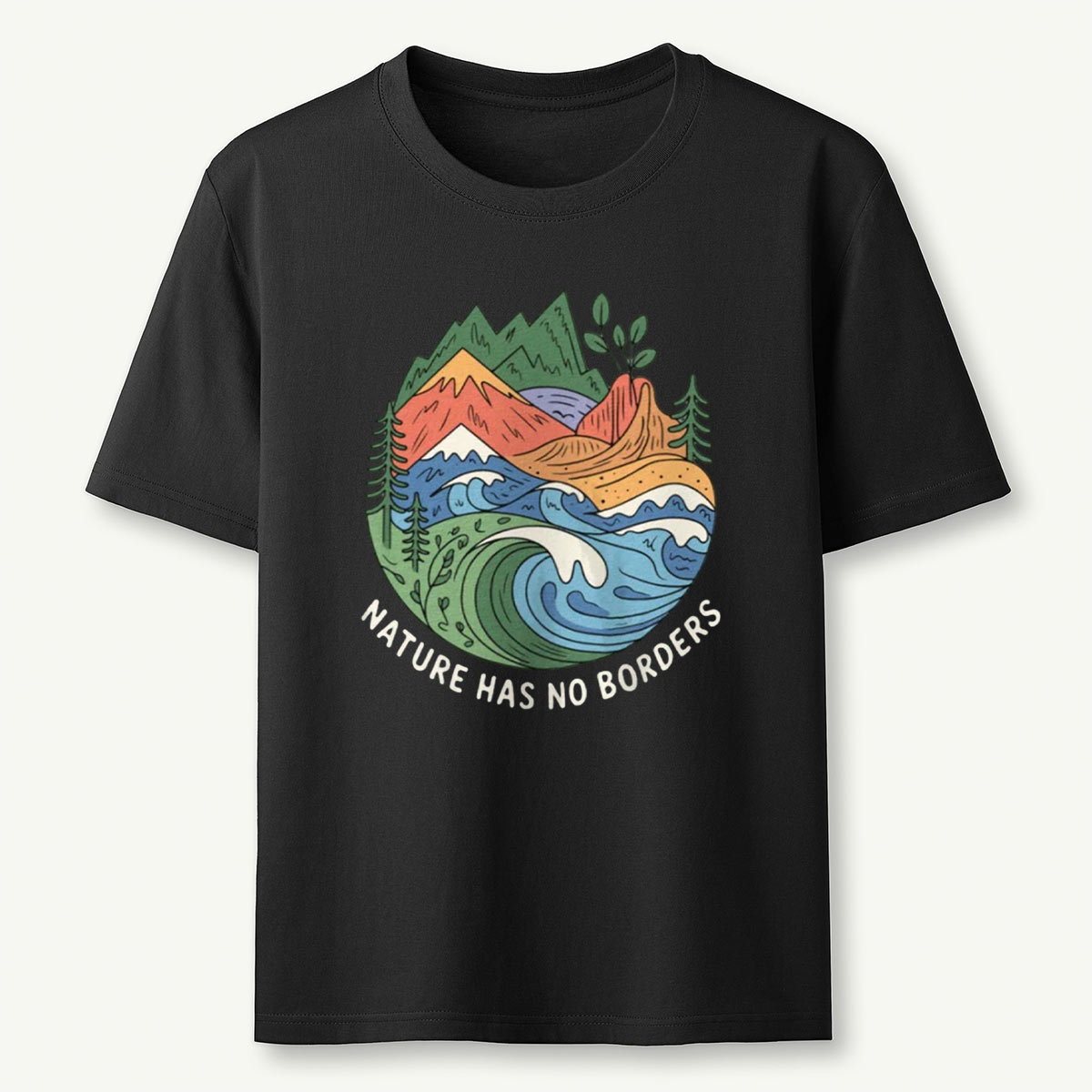 Nature Has No Borders T-Shirt