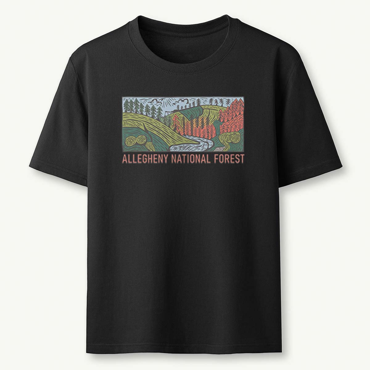 Allegheny National Forest Tee Cotton Classic T-Shirt