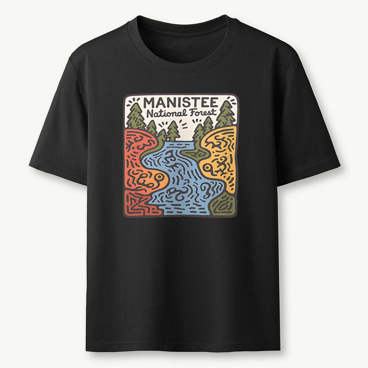 Manistee National Forest Tee Cotton Classic T-Shirt