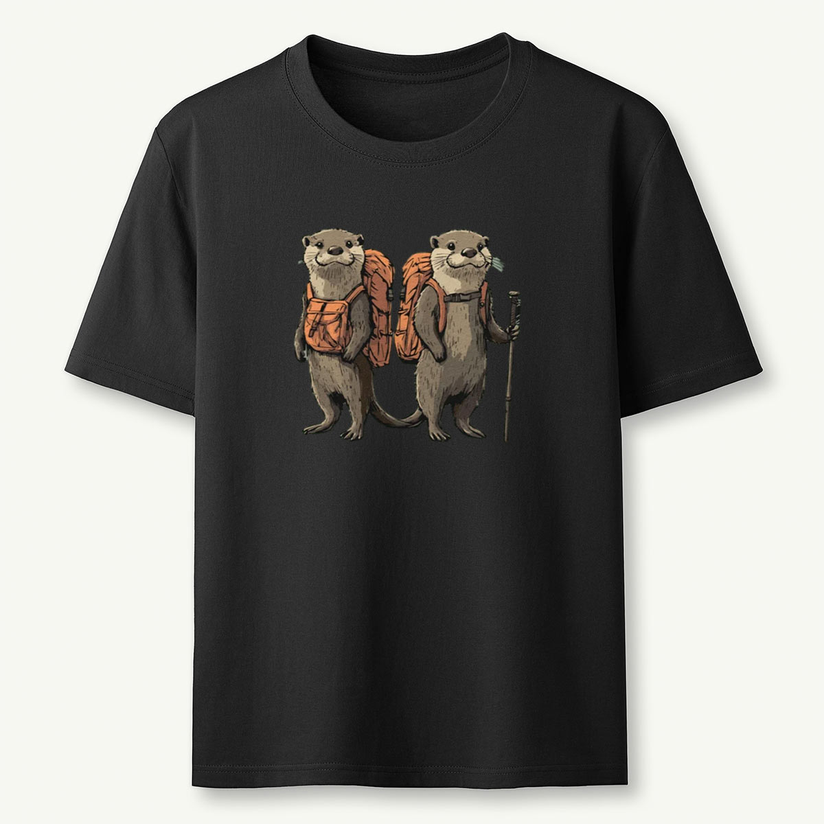 Otter Buddies Backpacker T-Shirt