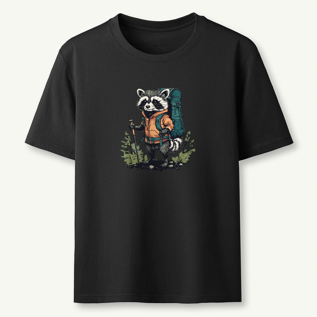 Raccoon Backpacker T-Shirt