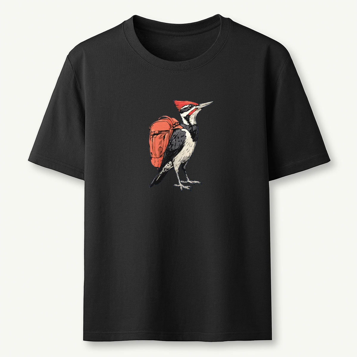 Pileated Woodpecker Backpacker T-Shirt