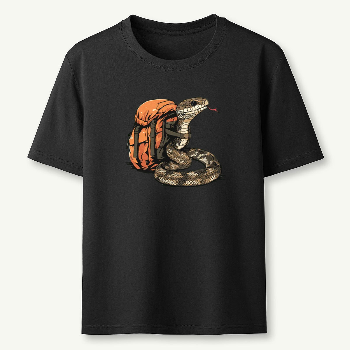Snake Backpacker T-Shirt
