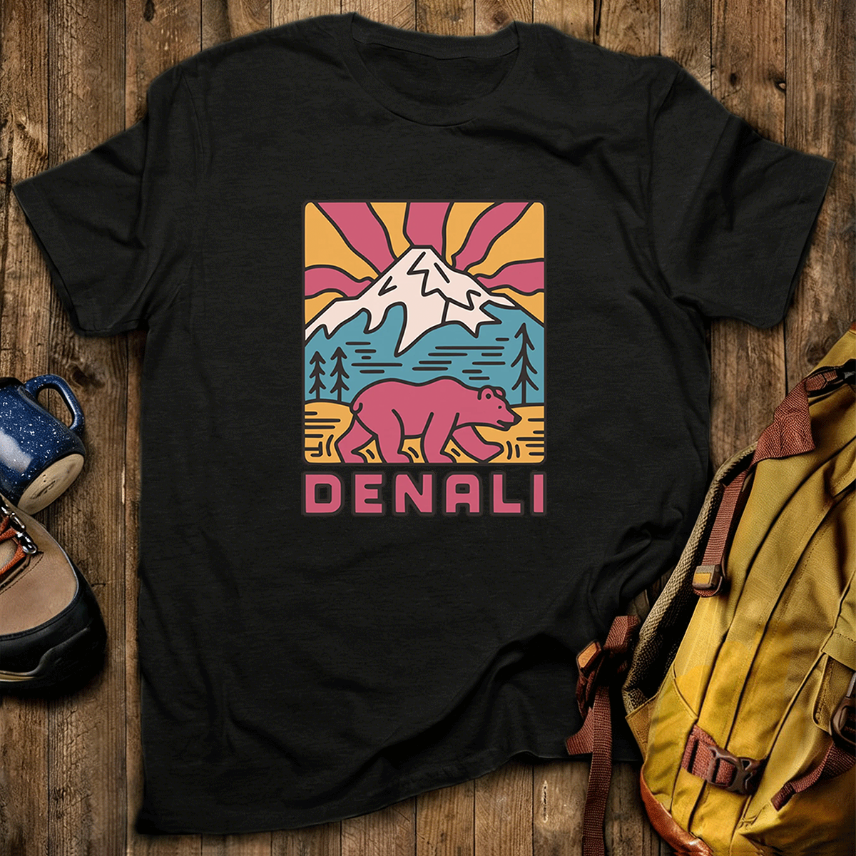 Denali National Park Tee Cotton Classic T-Shirt