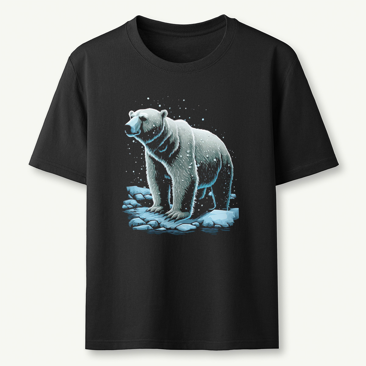 Polar Bear In The Snow T-Shirt