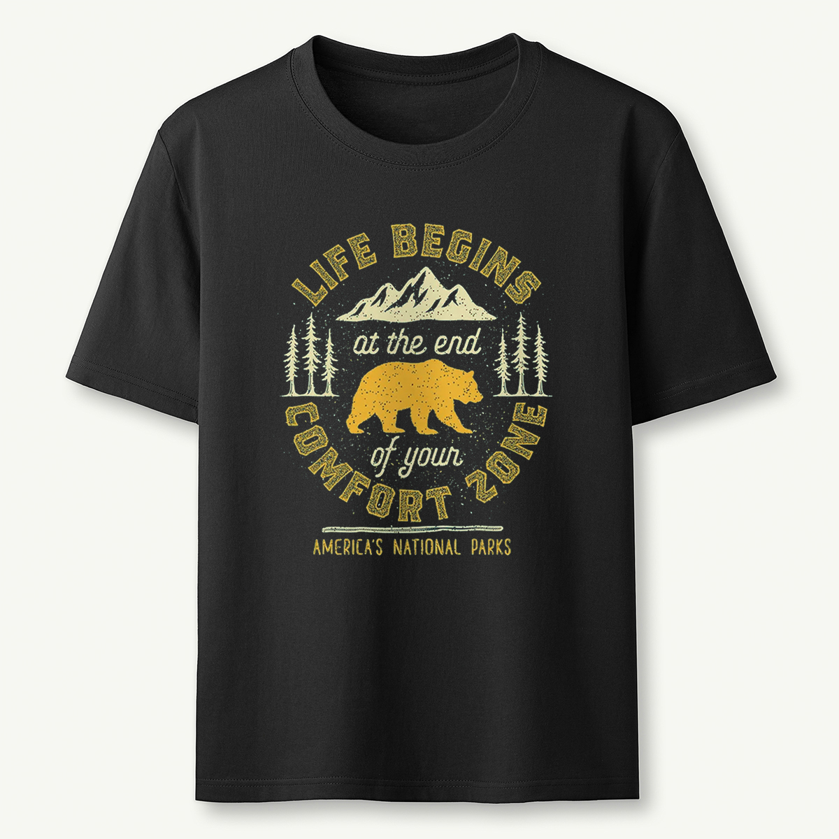 Life Begins at the End of Your Comfort Zone T-Shirt