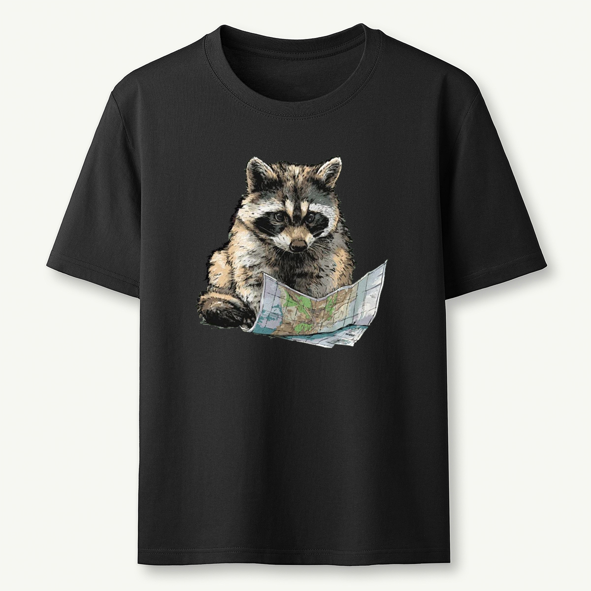 Raccoon Navigator T-Shirt