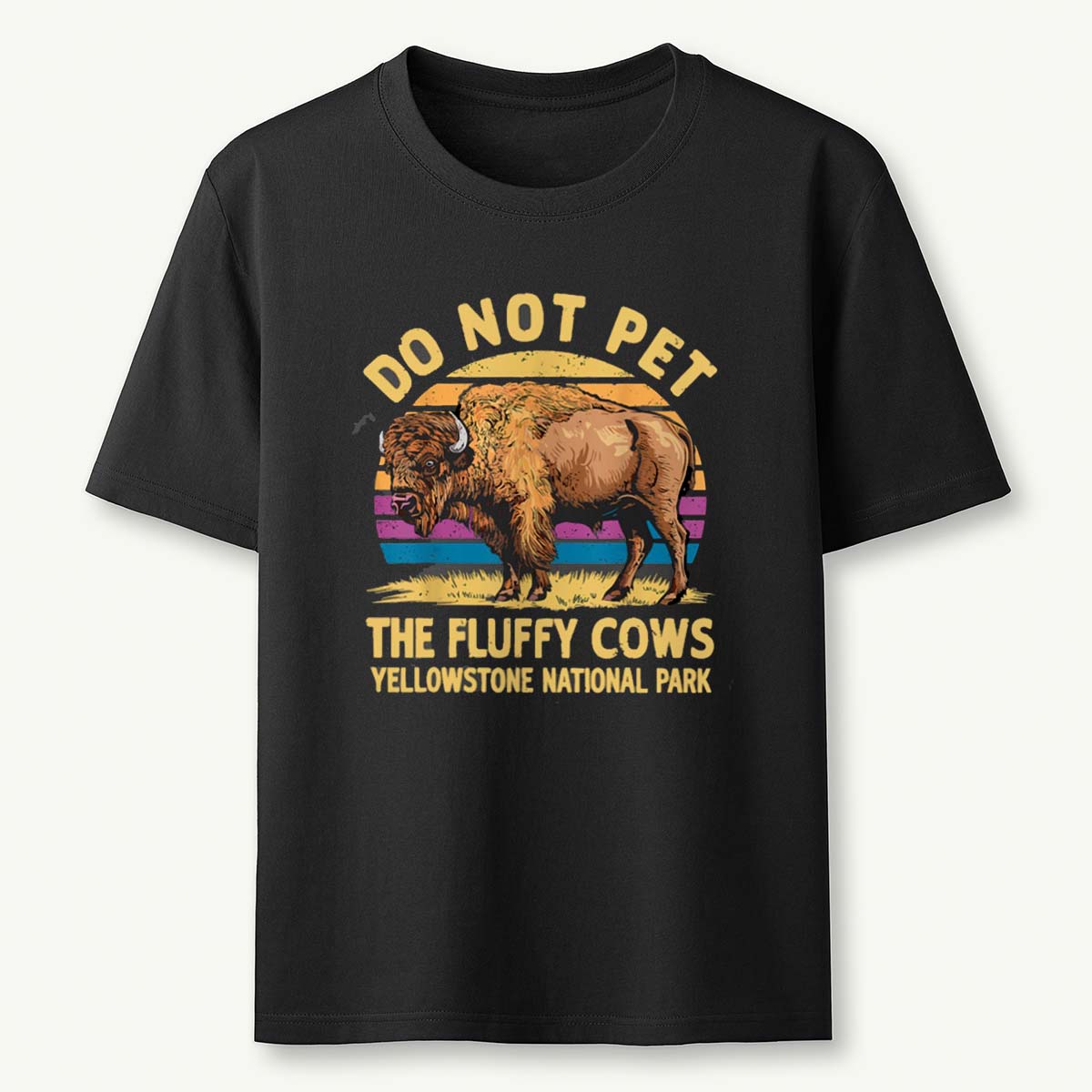 Do Not Pet The Fluffy Cows T-Shirt
