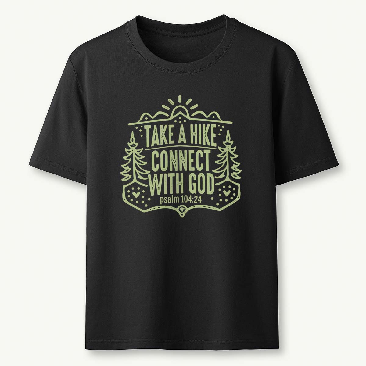 Take A Hike Connect With God T-Shirt