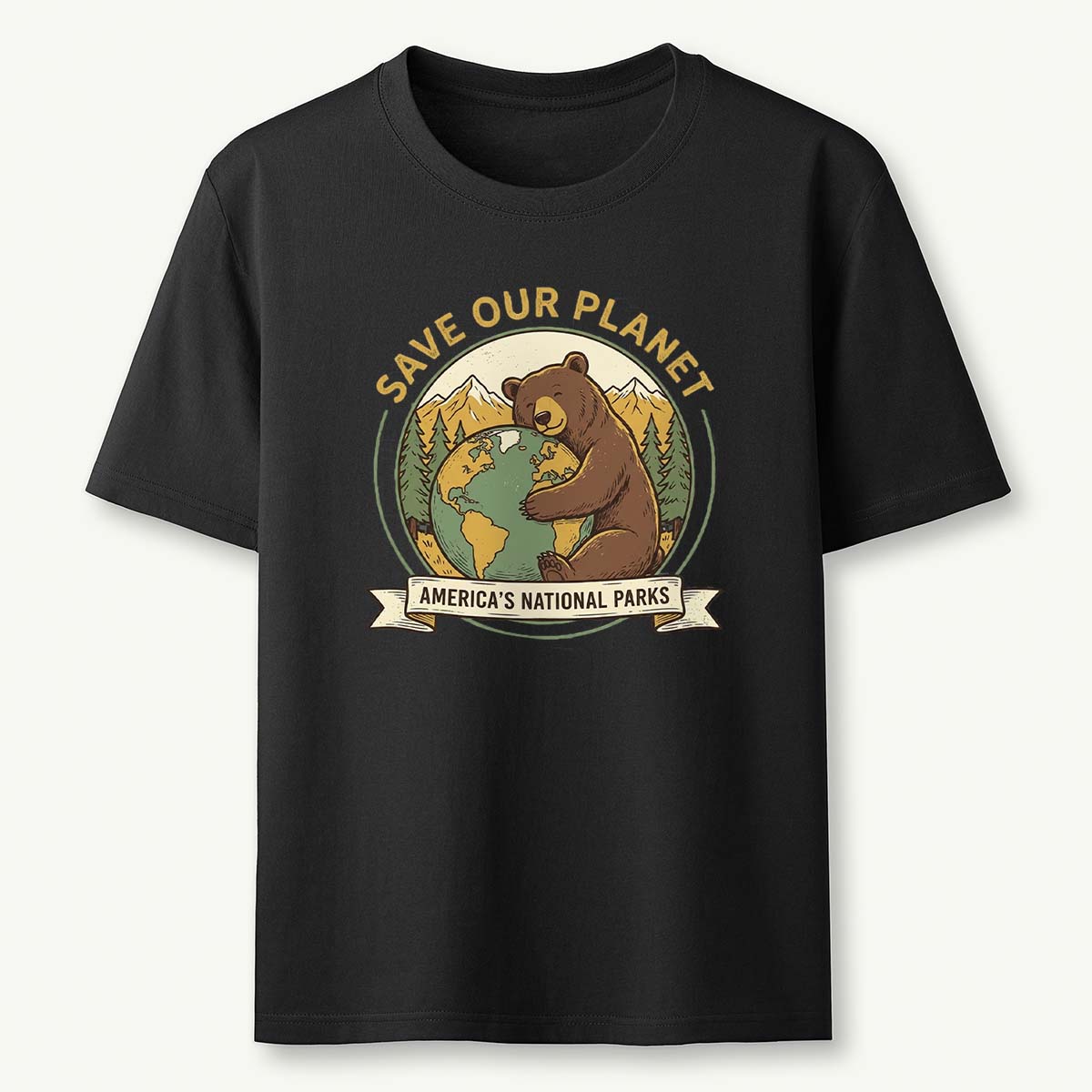 Save Our Plant Americas National Parks Earth T-Shirt