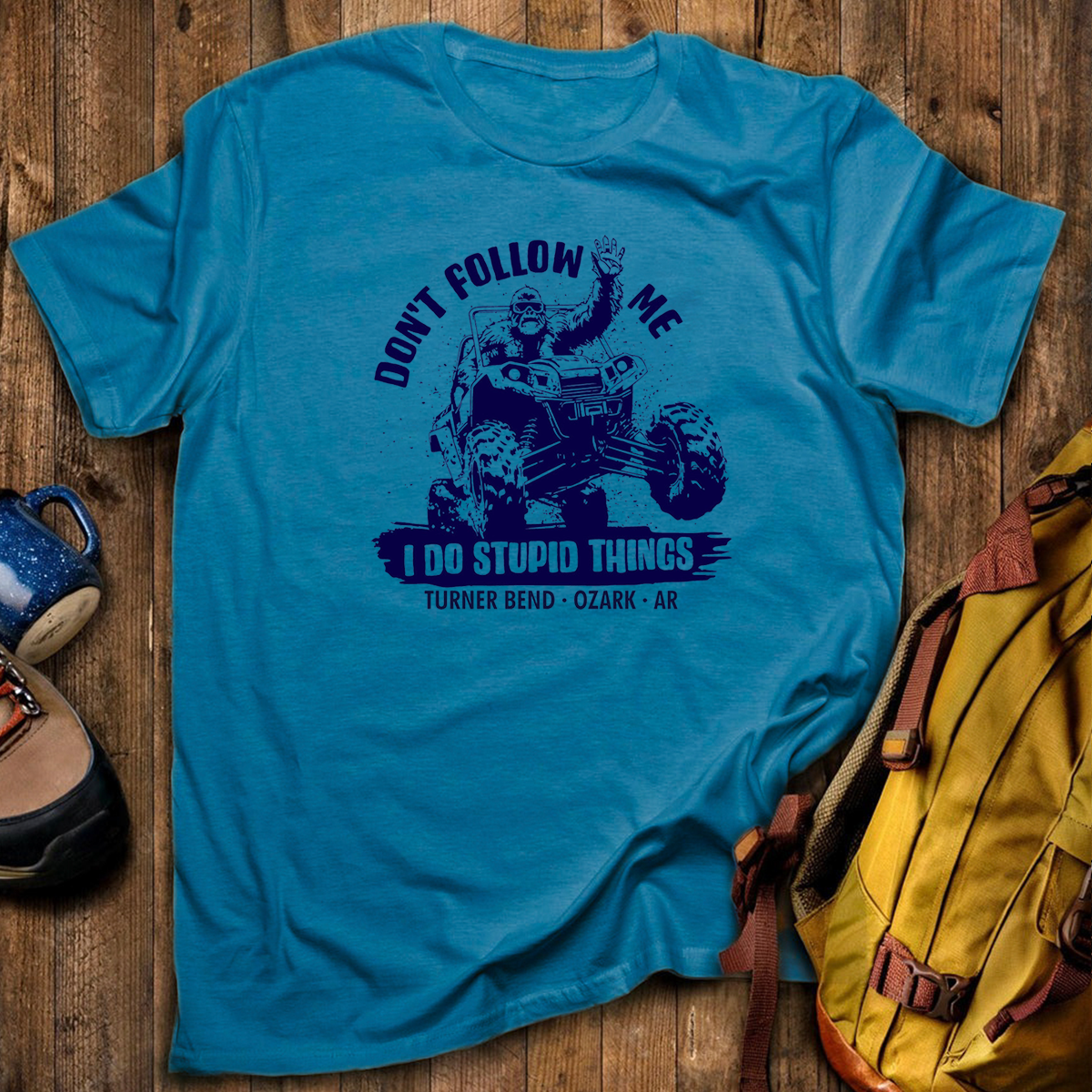 Bigfoot ATV Tee Cotton Classic T-Shirt