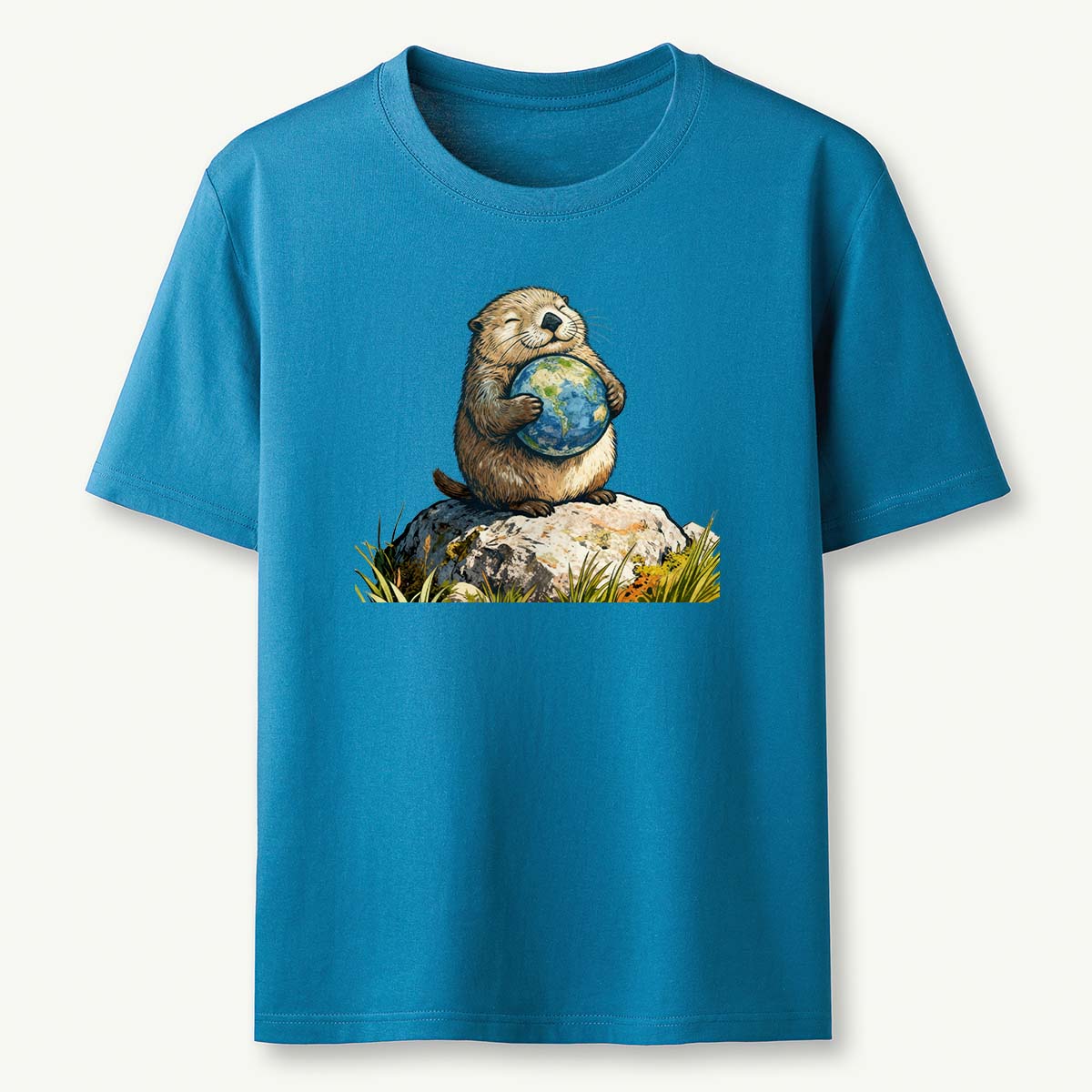 The Earth Hugging Otter T-Shirt