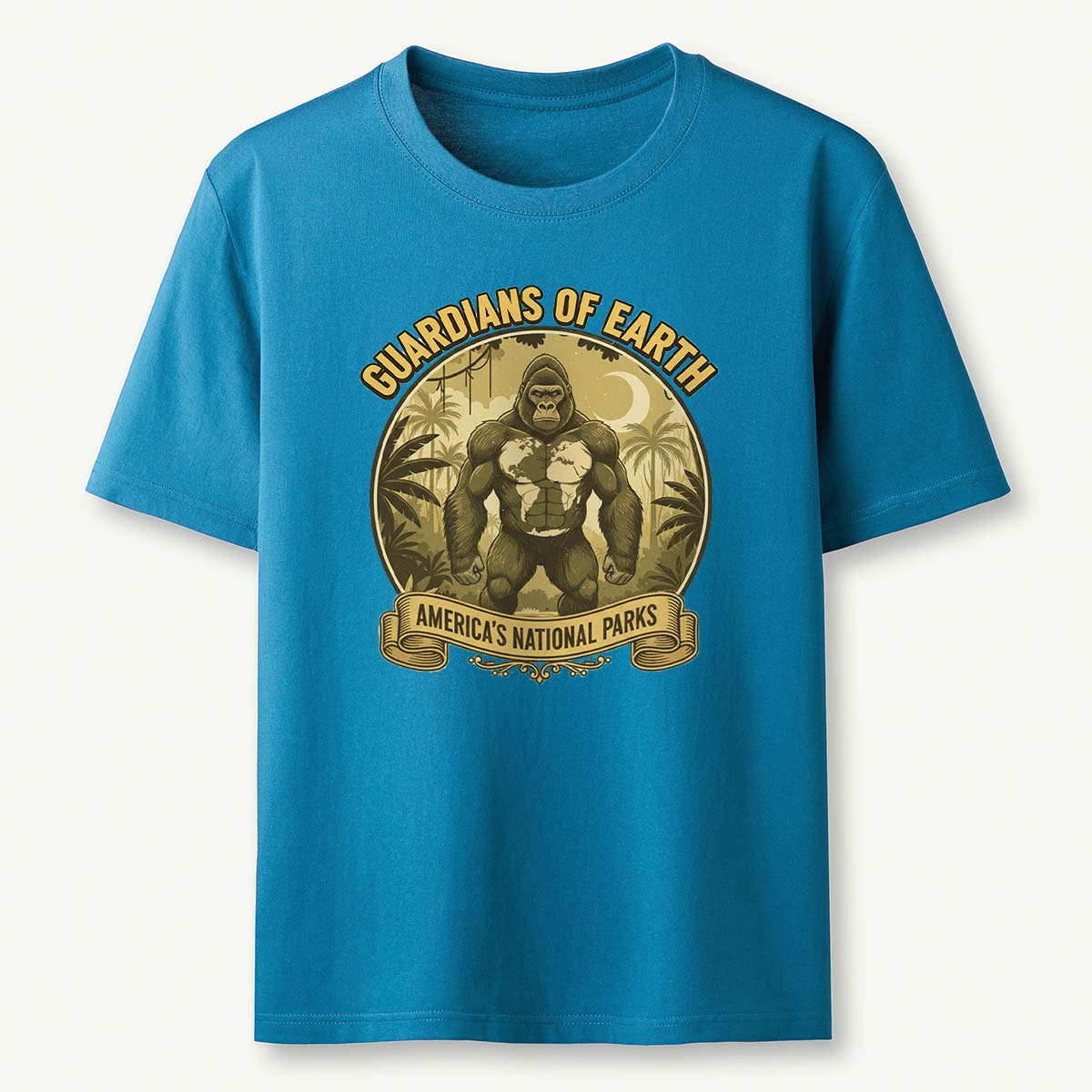 Guardians of Earth Americas National Parks Bigfoot T-Shirt