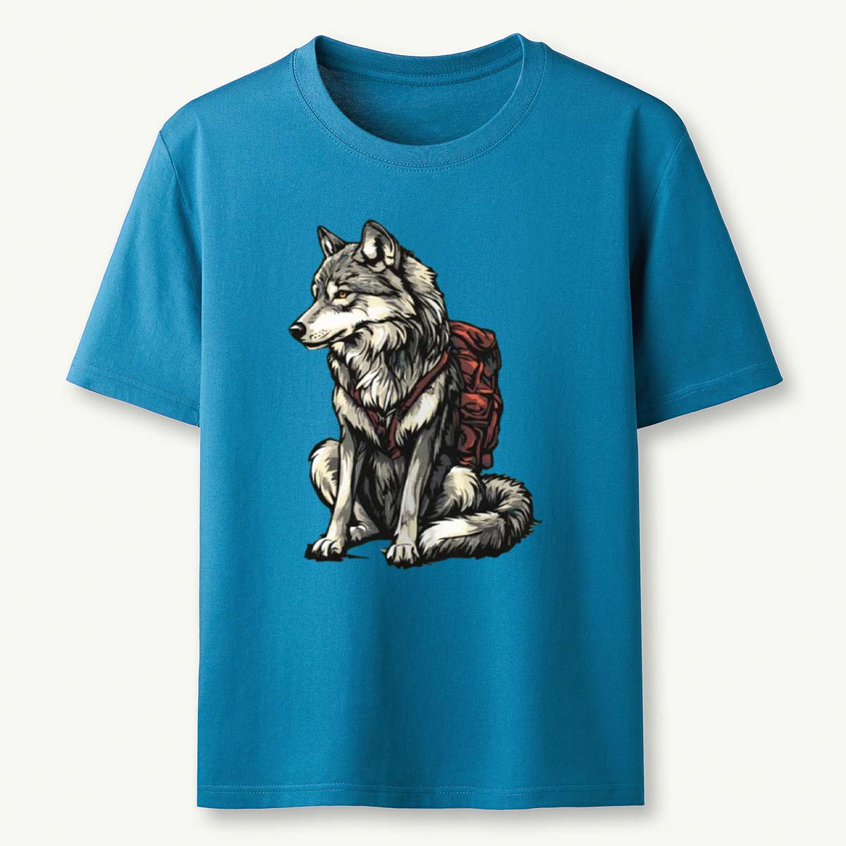 Wolf Backpacker T-Shirt