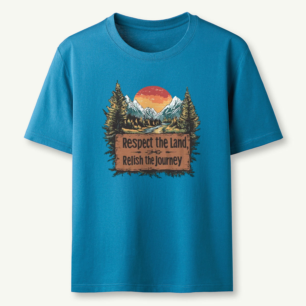 Respect The Land Relish The Journey T-Shirt
