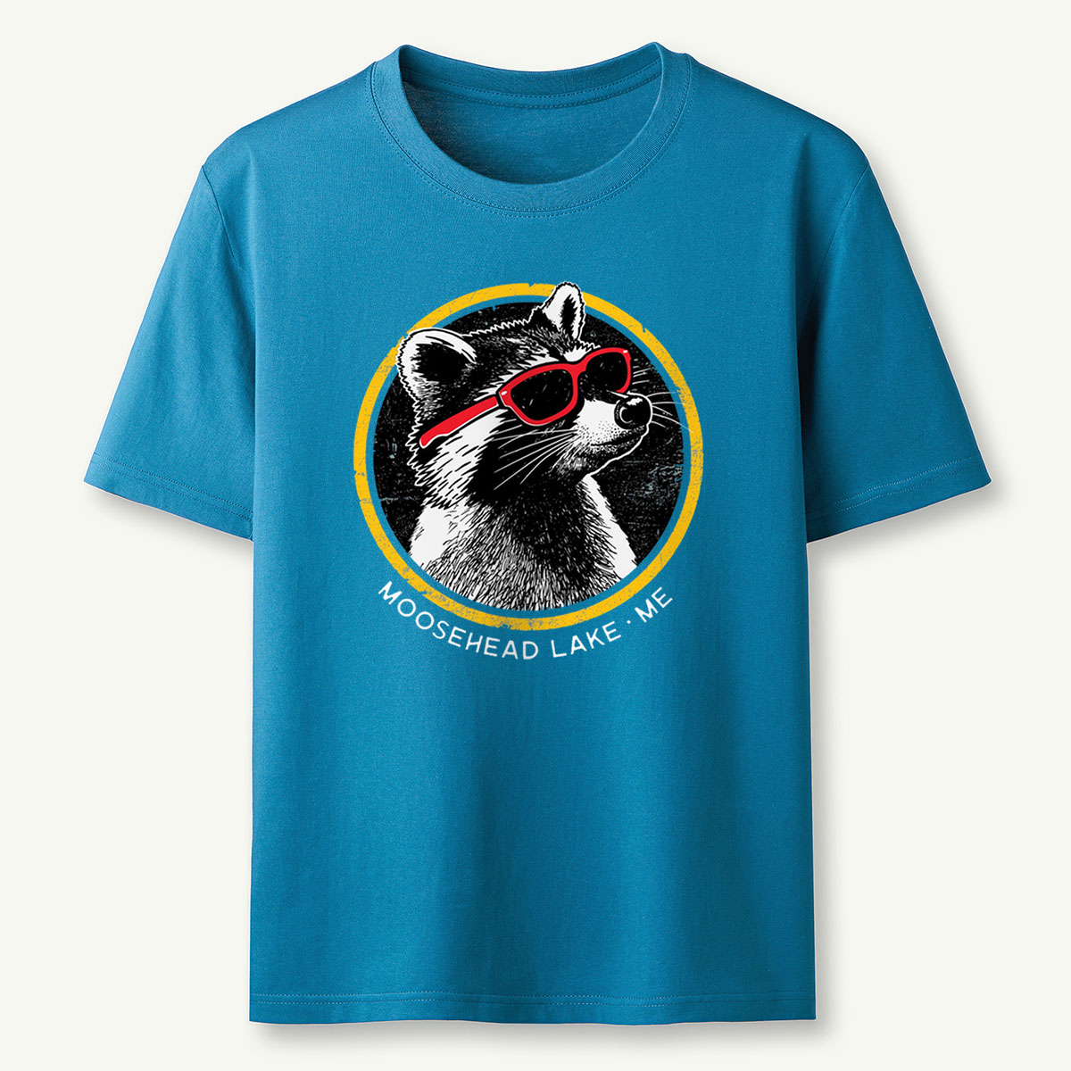 Sunny Raccoon Tee Cotton Classic T-Shirt