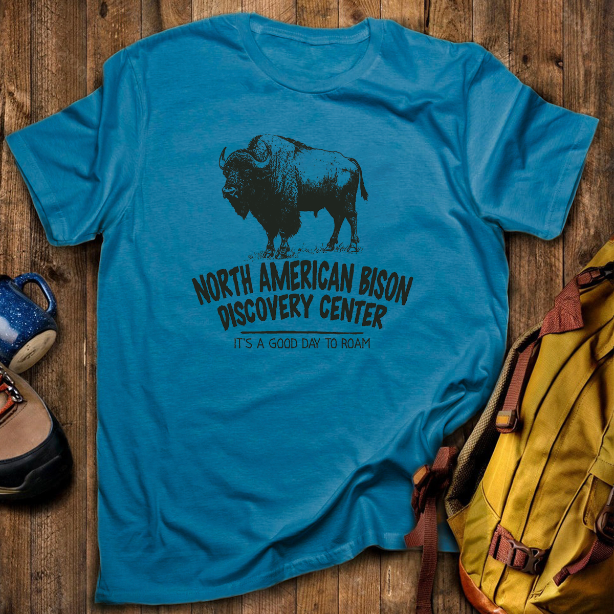 Good Day Bison Tee Cotton Classic T-Shirt