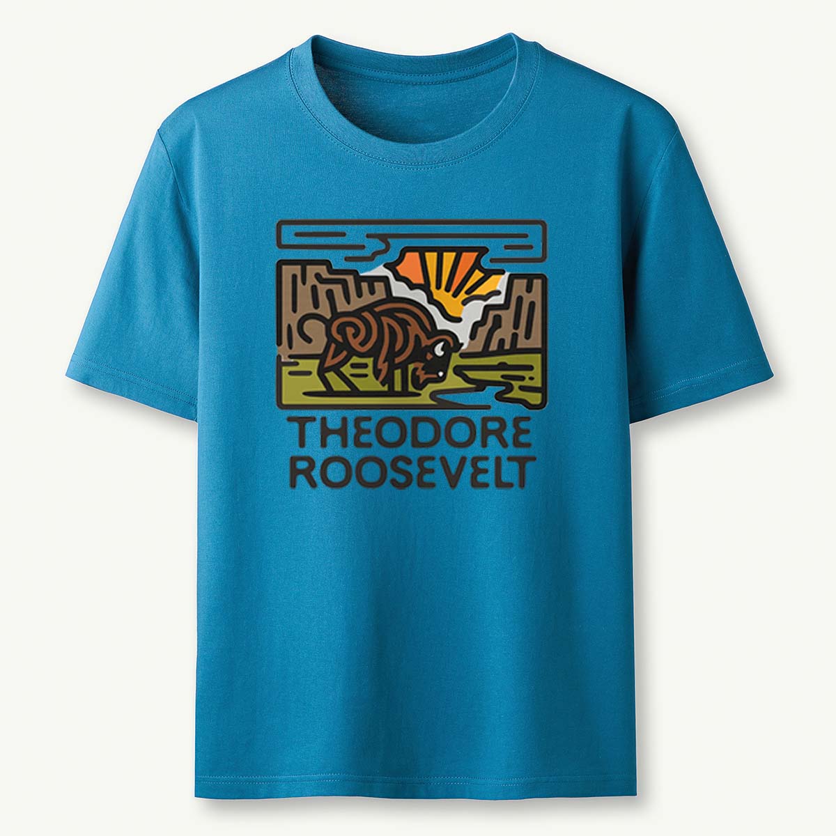 Theodore Roosevelt National Park Tee Cotton Classic T-Shirt