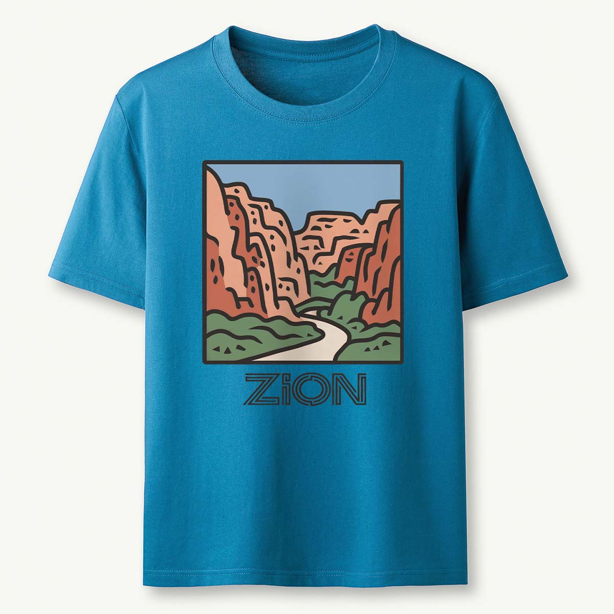 Zion National Park Tee Cotton Classic T-Shirt