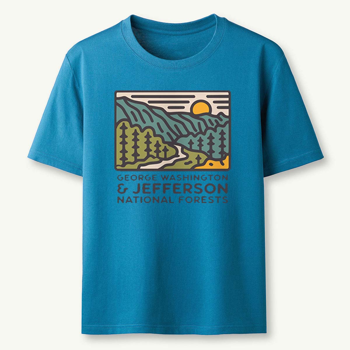 George Washington and Jefferson National Forests Tee Cotton Classic T-Shirt