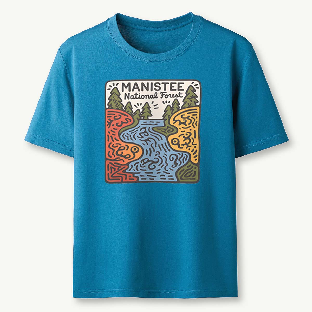 Manistee National Forest Tee Cotton Classic T-Shirt