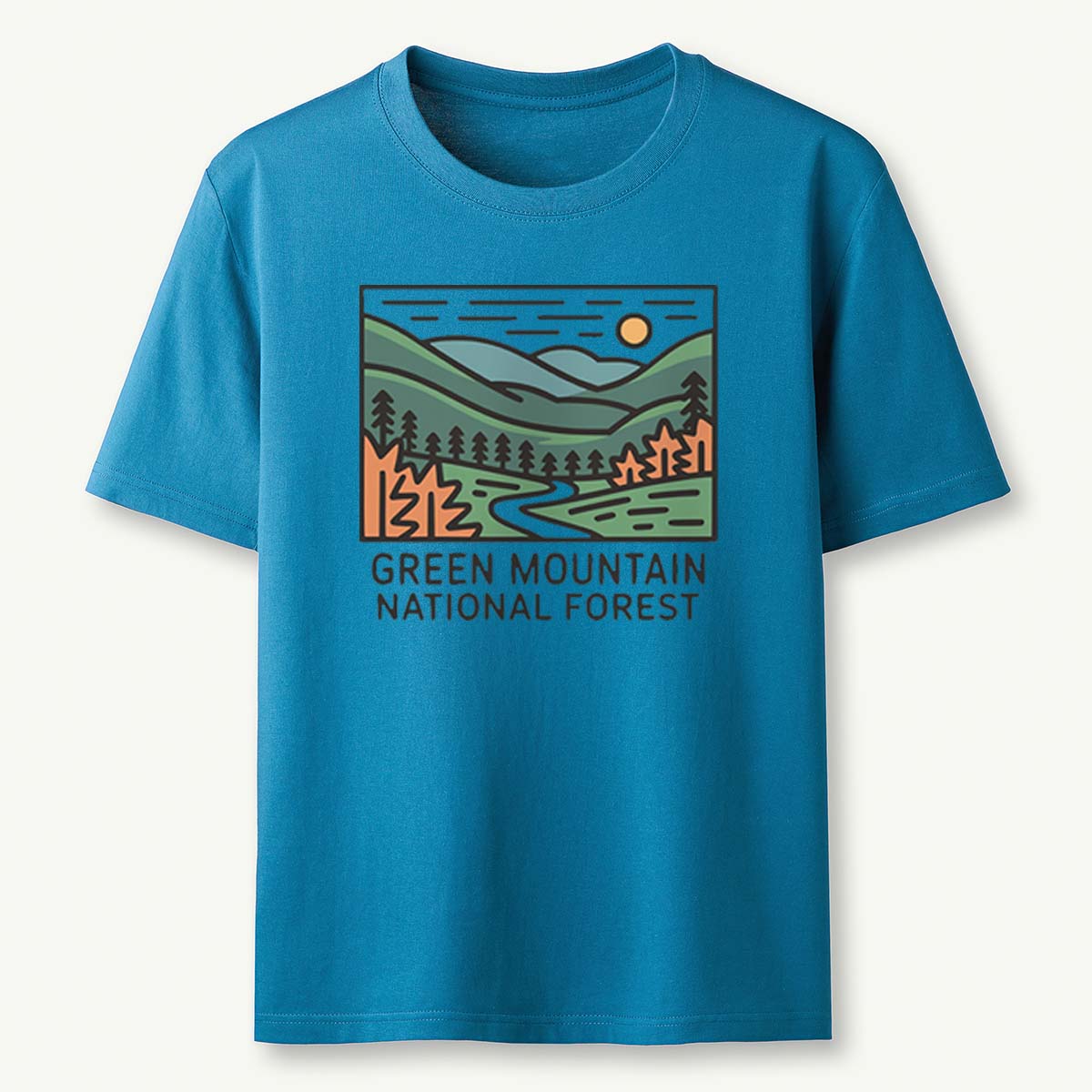 Green Mountain National Forest Tee Cotton Classic T-Shirt
