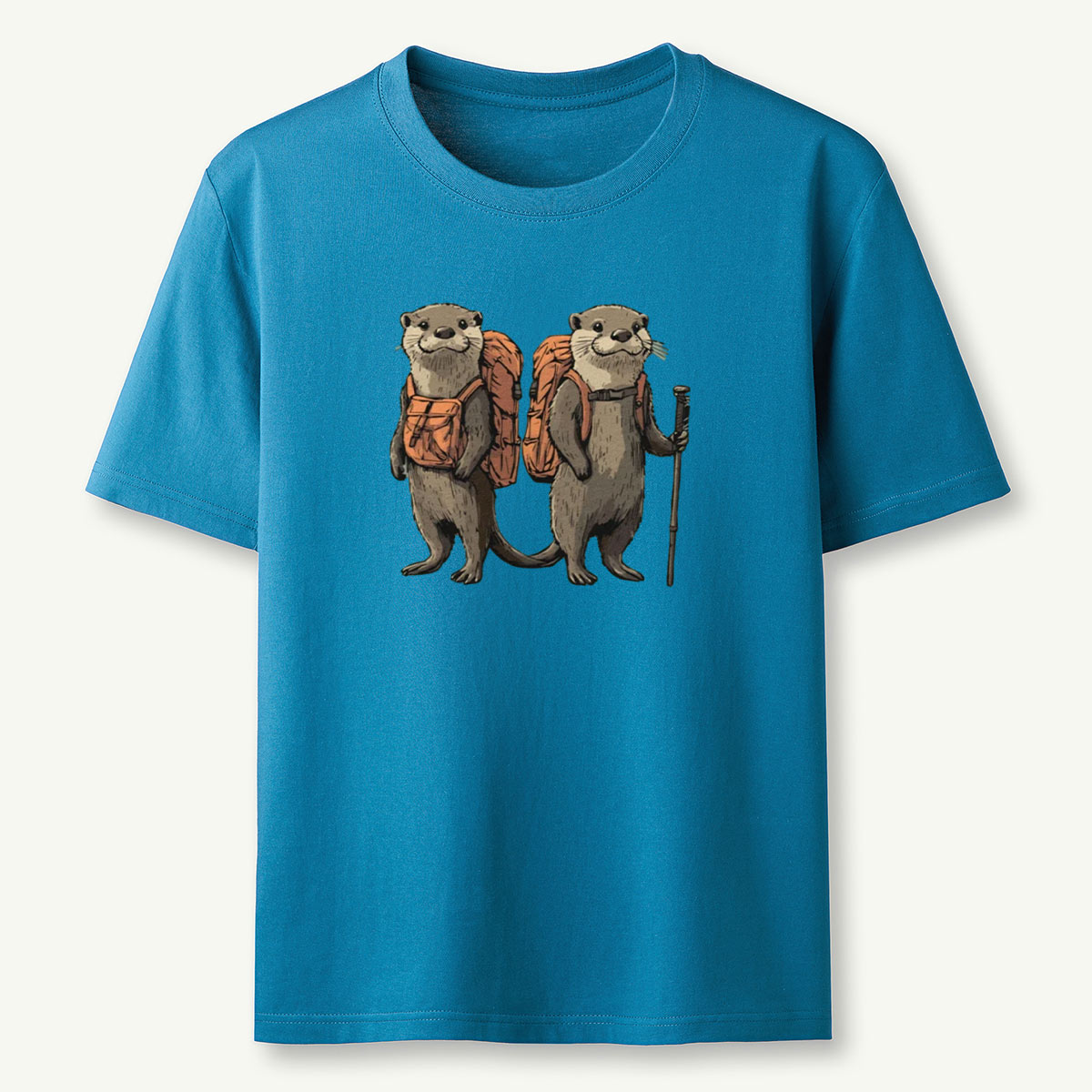 Otter Buddies Backpacker T-Shirt