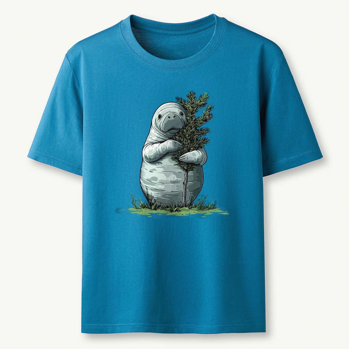 Manatee Tree Hugger T-Shirt
