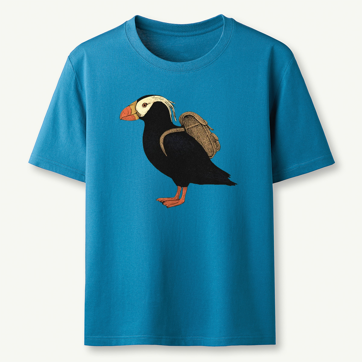 Tufted Puffin Backpacker T-Shirt