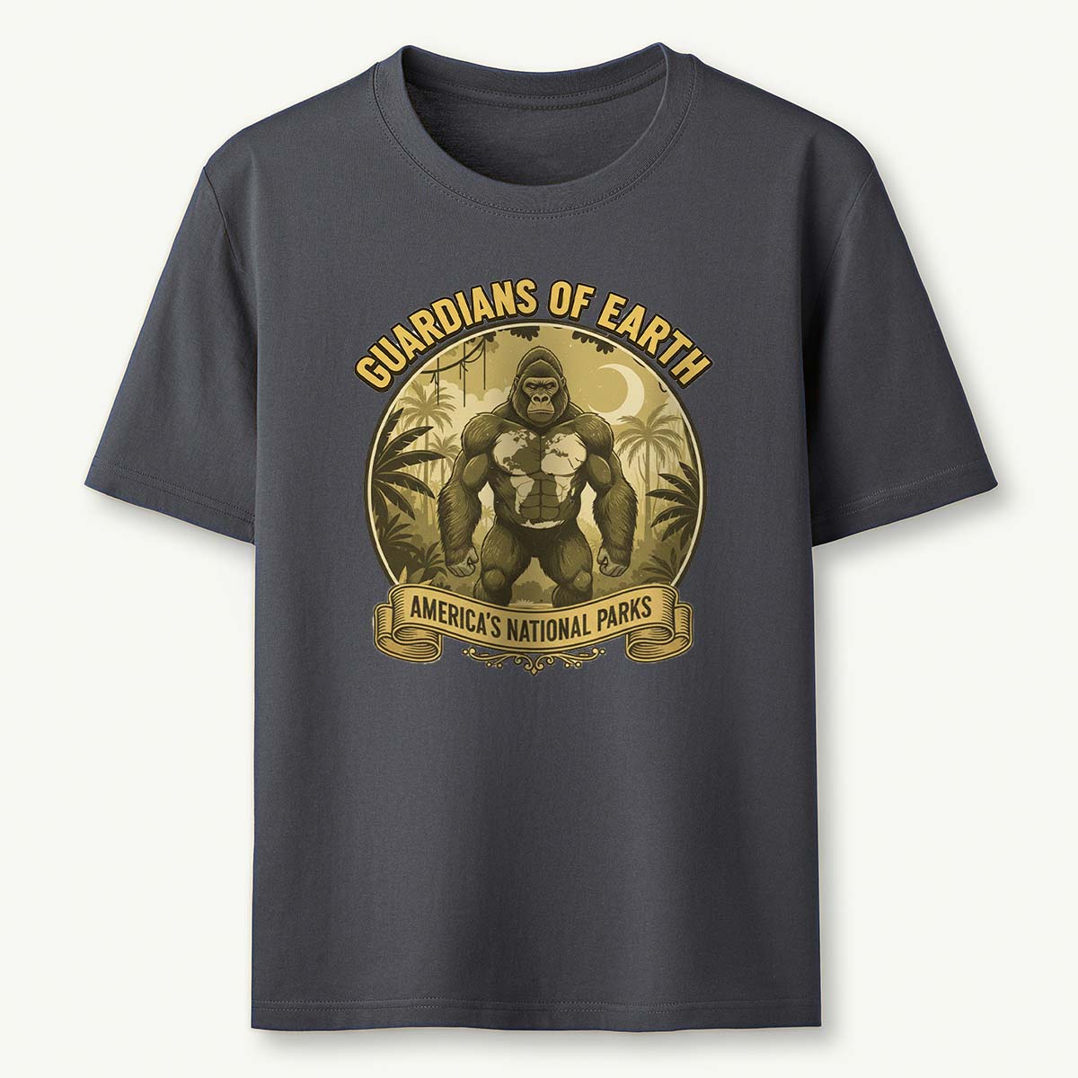 Guardians of Earth Americas National Parks Bigfoot T-Shirt
