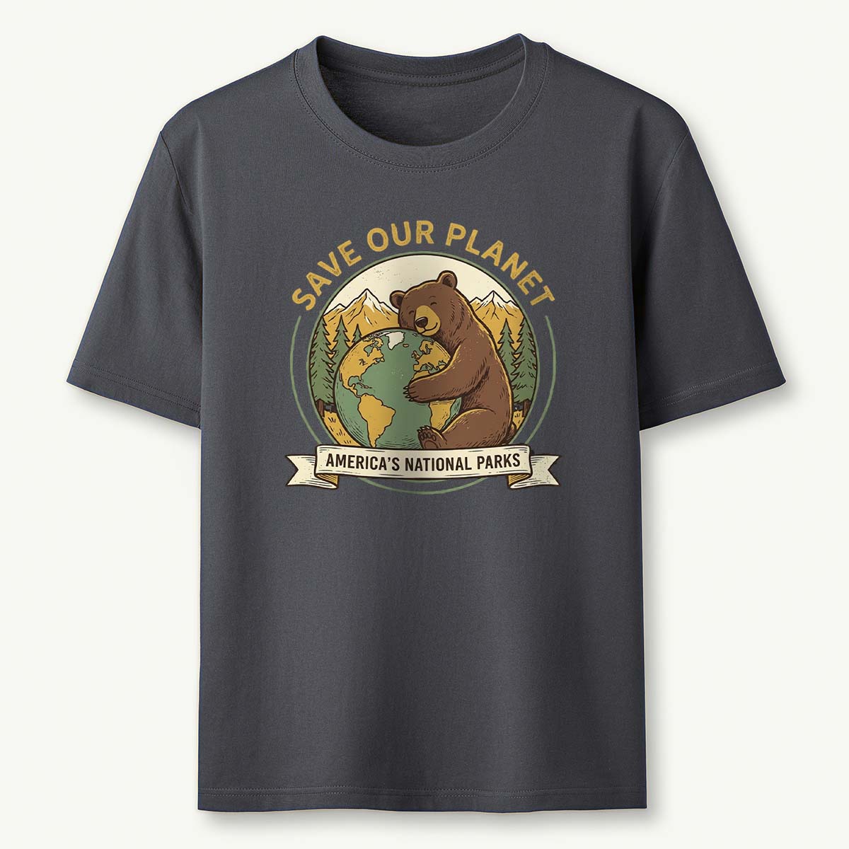 Save Our Plant Americas National Parks Earth T-Shirt